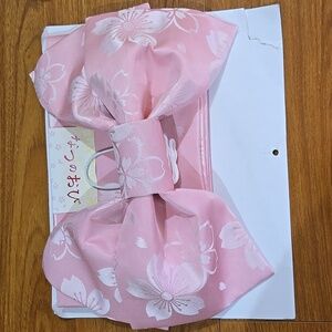 Authentic Japanese Kimono Obi Vintage Bow Yukata Waistband